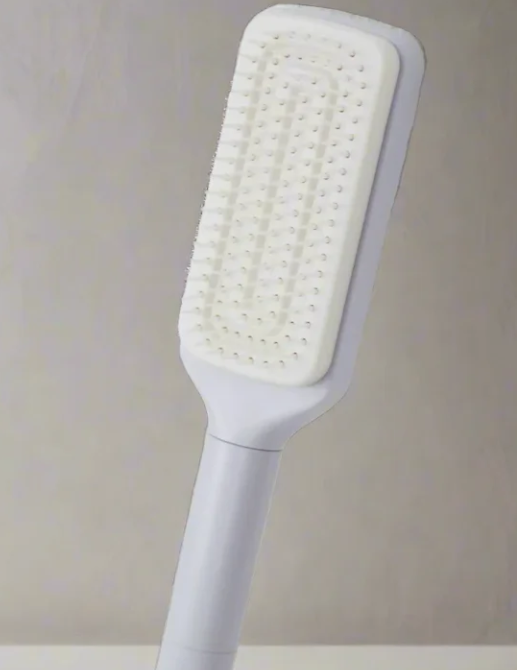 4 in 1 self cleaning brush with rotating and anti static design
