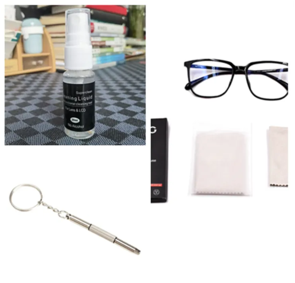 50ml Crystal Clear Lens Cleaner in elegant bottle for DSLR lenses