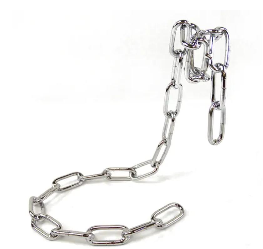 Magic iron chain wine bottle holder suspended bottle