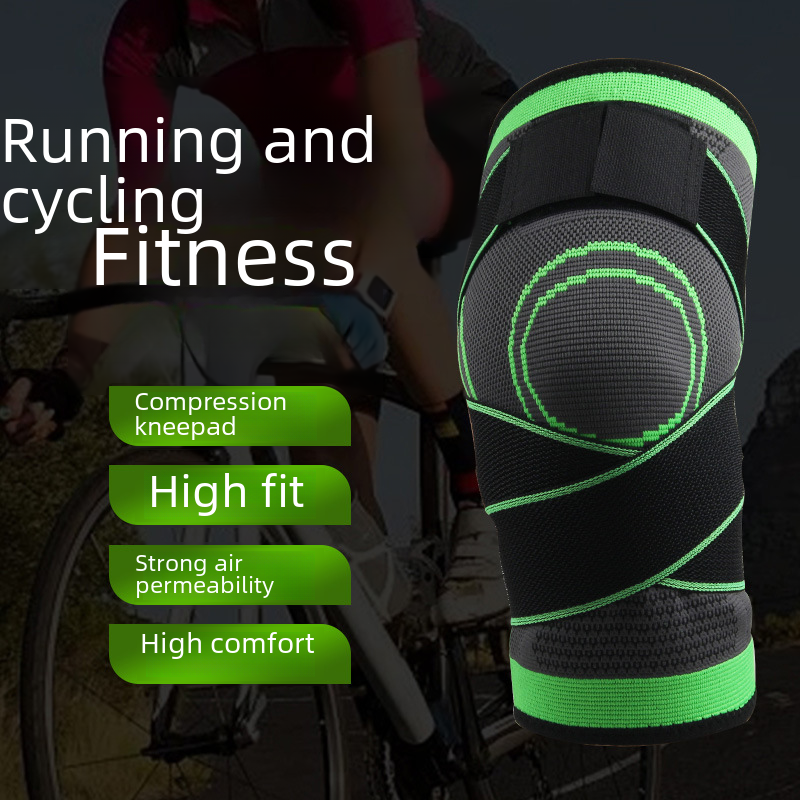 Men's compression knee brace for sports and fitness