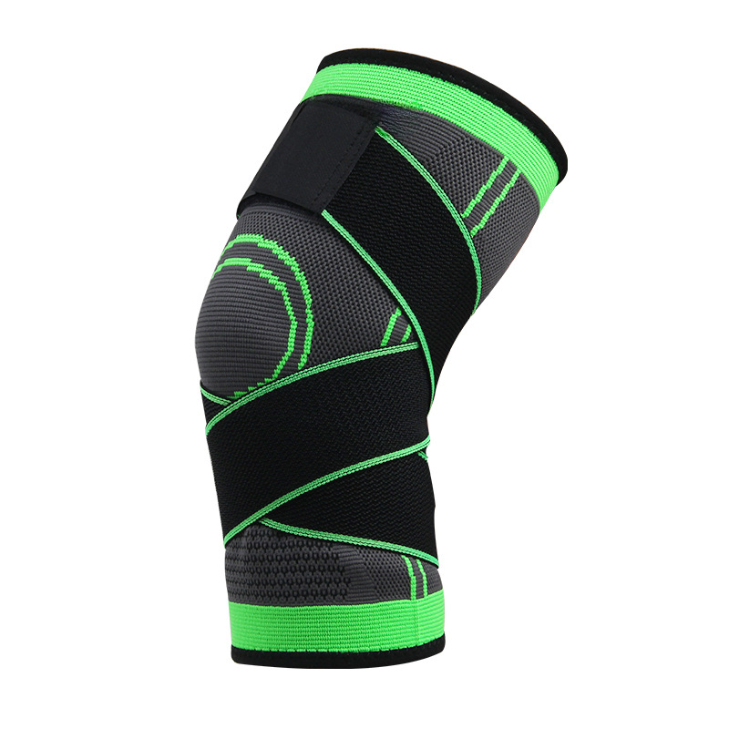 Men's compression knee brace for sports and fitness support