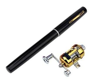 Compact mini pocket fishing rod for portable fishing