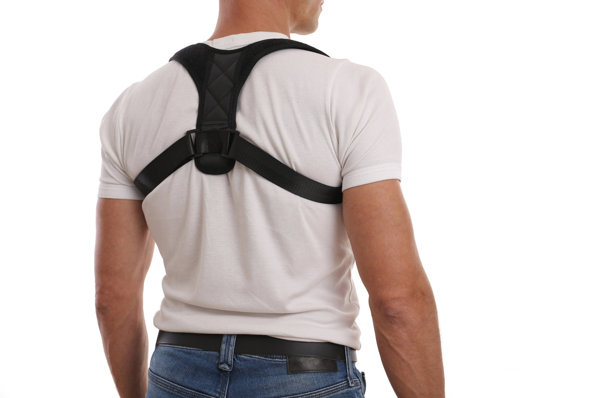 Posture corrector device improving back alignment and confidence