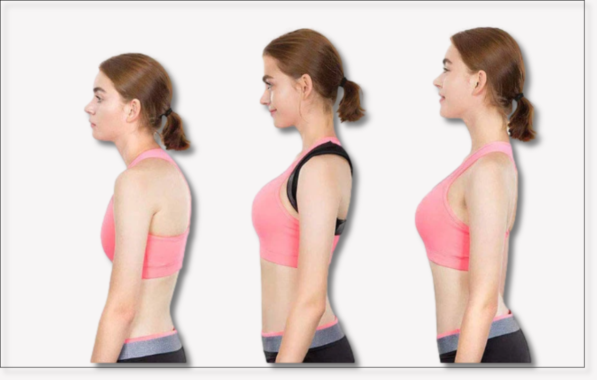 Adjustable posture corrector for spine alignment and back pain relief