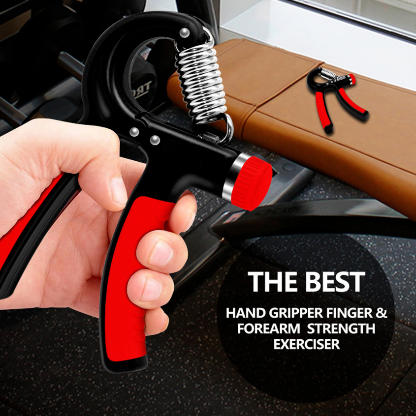 PowerGrip Strength Trainer adjustable grip strength device with ergonomic handles