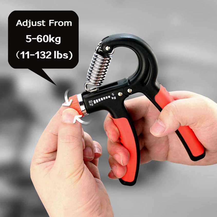 PowerGrip Strength Trainer with adjustable resistance and ergonomic handles