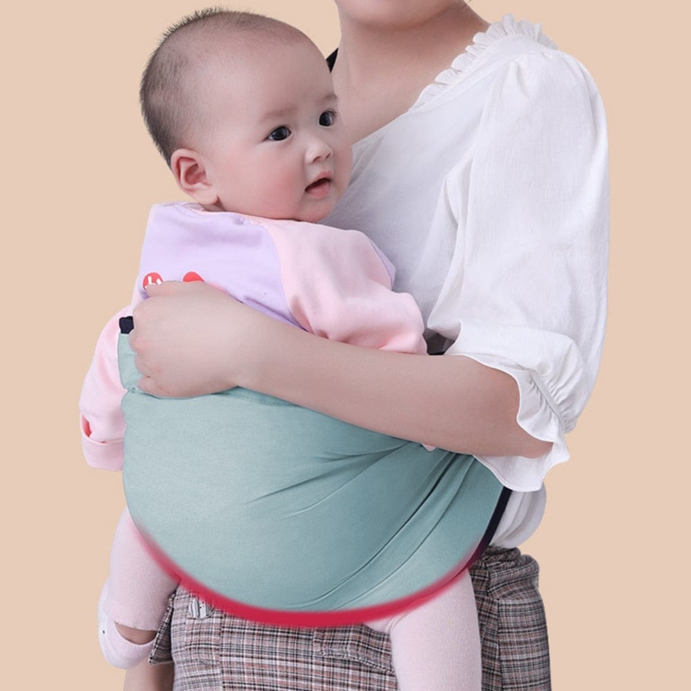 adjustable comfortable shoulder baby carrier sling for hands-free carrying