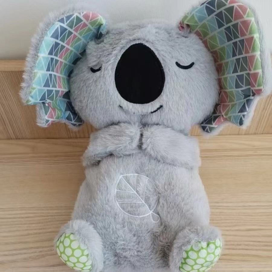 Sound Machine Soothe 'n Snuggle Otter Plush Baby Toy with Music Lights and Breathing Motion