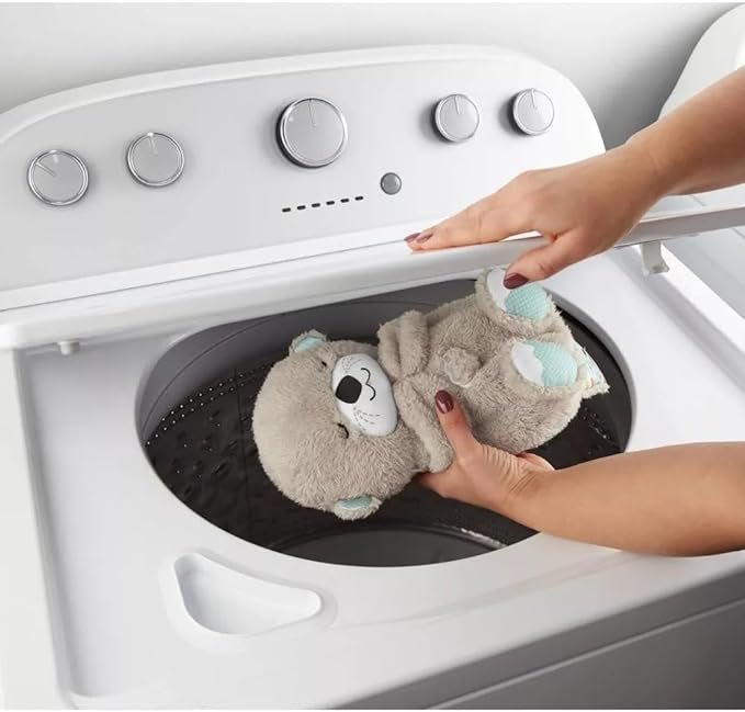 Sound Machine Soothe 'n Snuggle otter plush baby toy with music and breathing motion