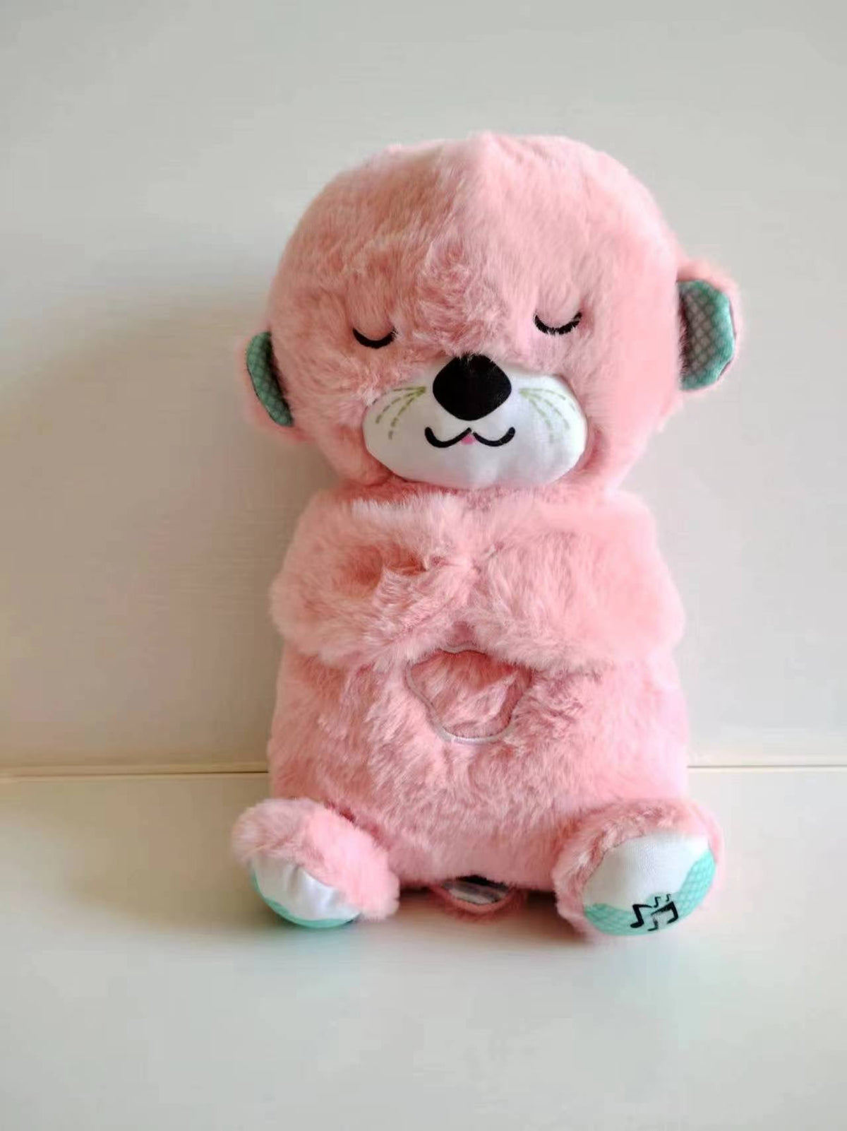 Portable Sound Machine Soothe 'n Snuggle Otter plush baby toy with music and lights