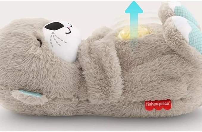 Sound Machine Soothe 'n Snuggle otter plush baby toy with lights and music