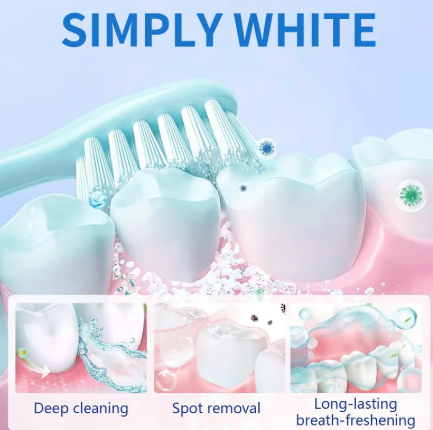 YouBuy teeth whitening brightening powder for stain removal and enamel-safe cleaning