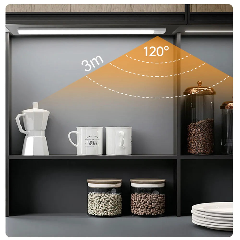 wireless motion sensor light for hands-free energy-efficient lighting
