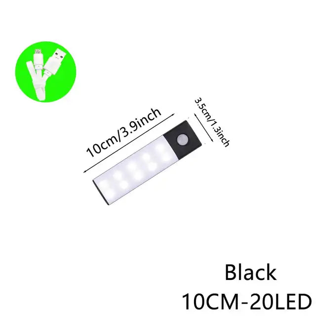 Wireless motion sensor light for hands-free, energy-efficient lighting