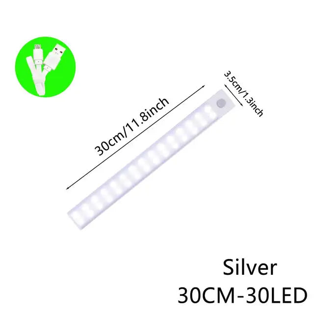 wireless motion sensor light activated for hands-free illumination