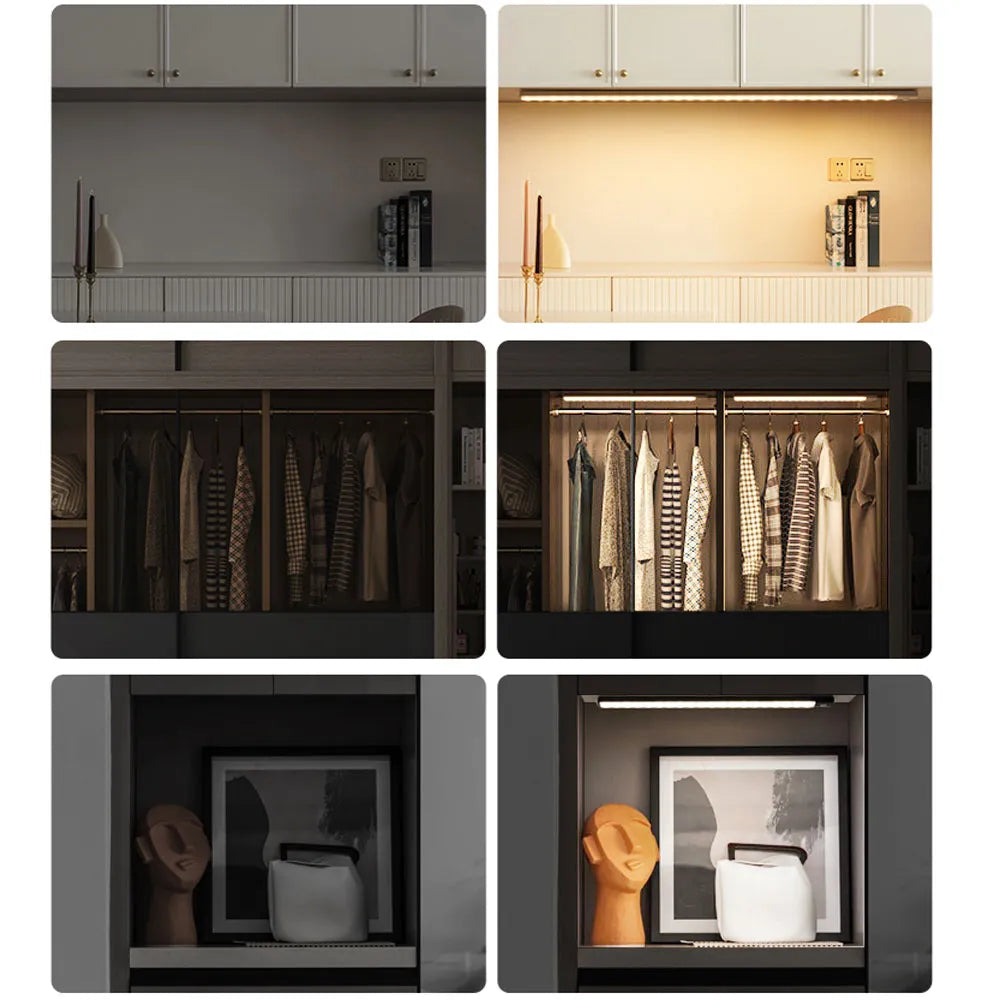 Wireless motion sensor LED light for hands-free, energy-efficient illumination