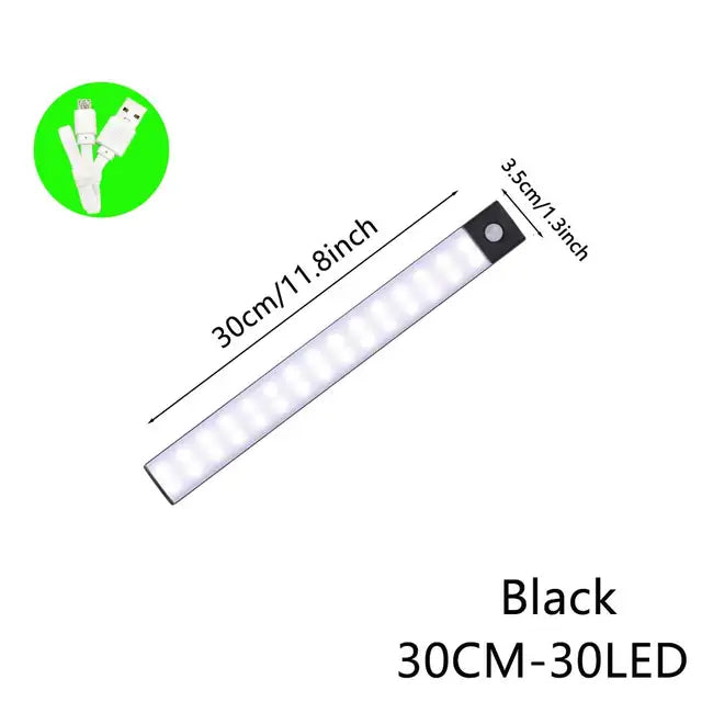 wireless motion sensor light activating automatic hands-free LED lighting